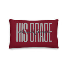 Load image into Gallery viewer, His Grace Abounds Forever Premium Pillow